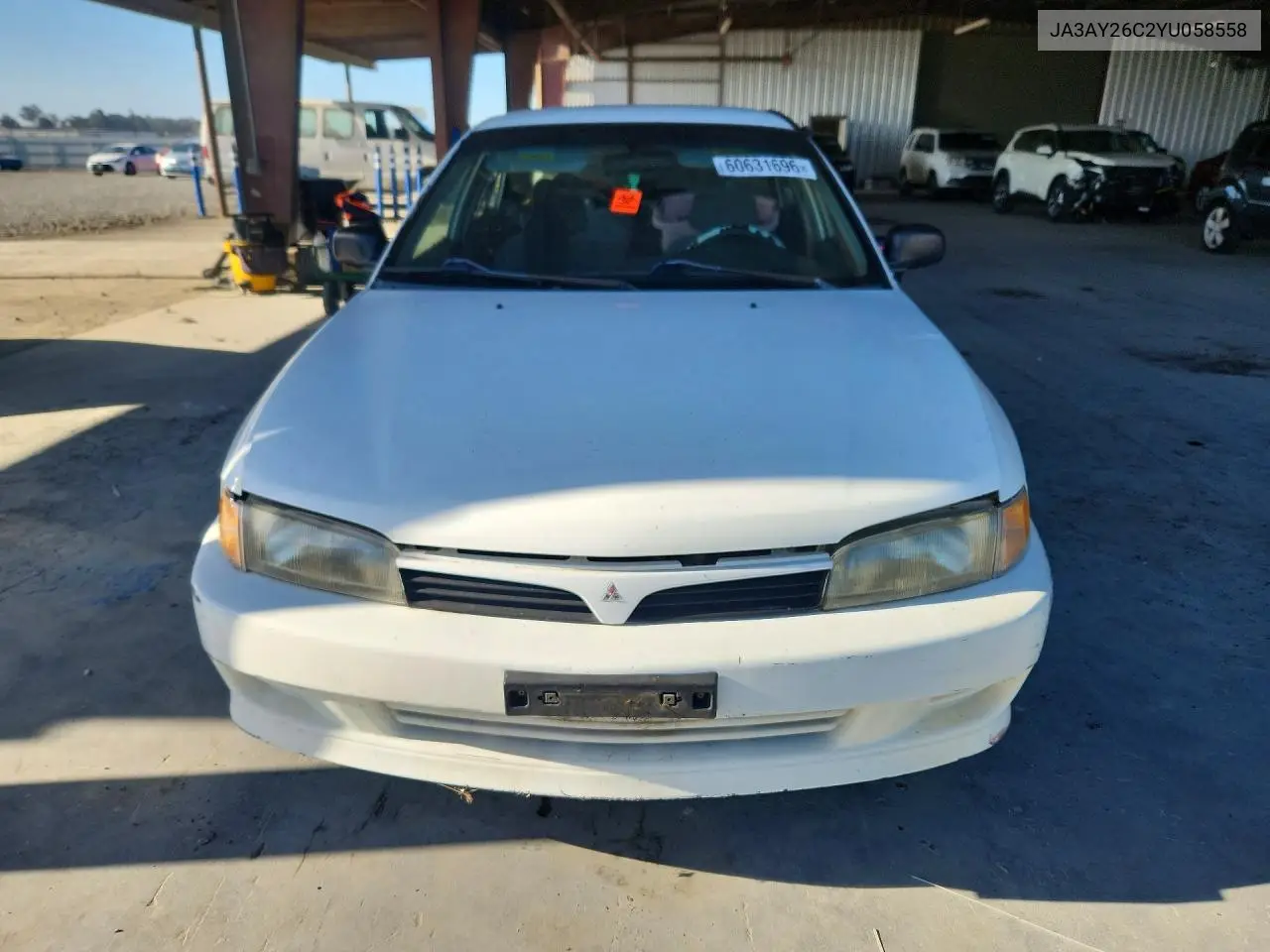 2000 Mitsubishi Mirage De VIN: JA3AY26C2YU058558 Lot: 60631696