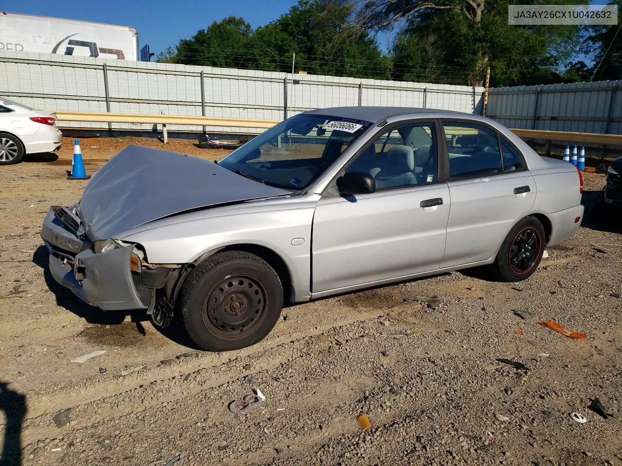 2001 Mitsubishi Mirage Es VIN: JA3AY26CX1U042632 Lot: 56056066