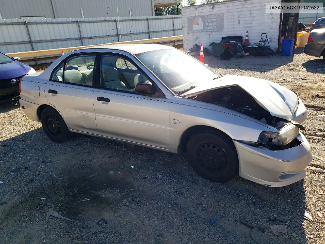 2001 Mitsubishi Mirage Es VIN: JA3AY26CX1U042632 Lot: 56056066