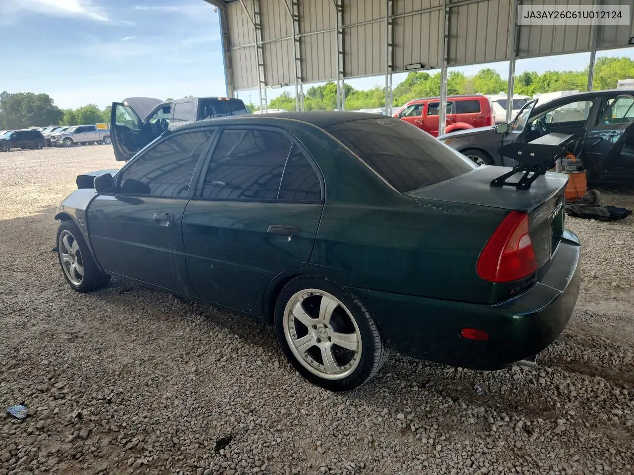 2001 Mitsubishi Mirage Es VIN: JA3AY26C61U012124 Lot: 57190076