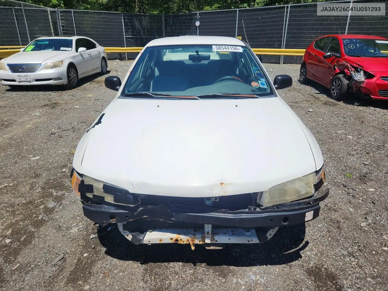 2001 Mitsubishi Mirage Es VIN: JA3AY26C41U051293 Lot: 58544156