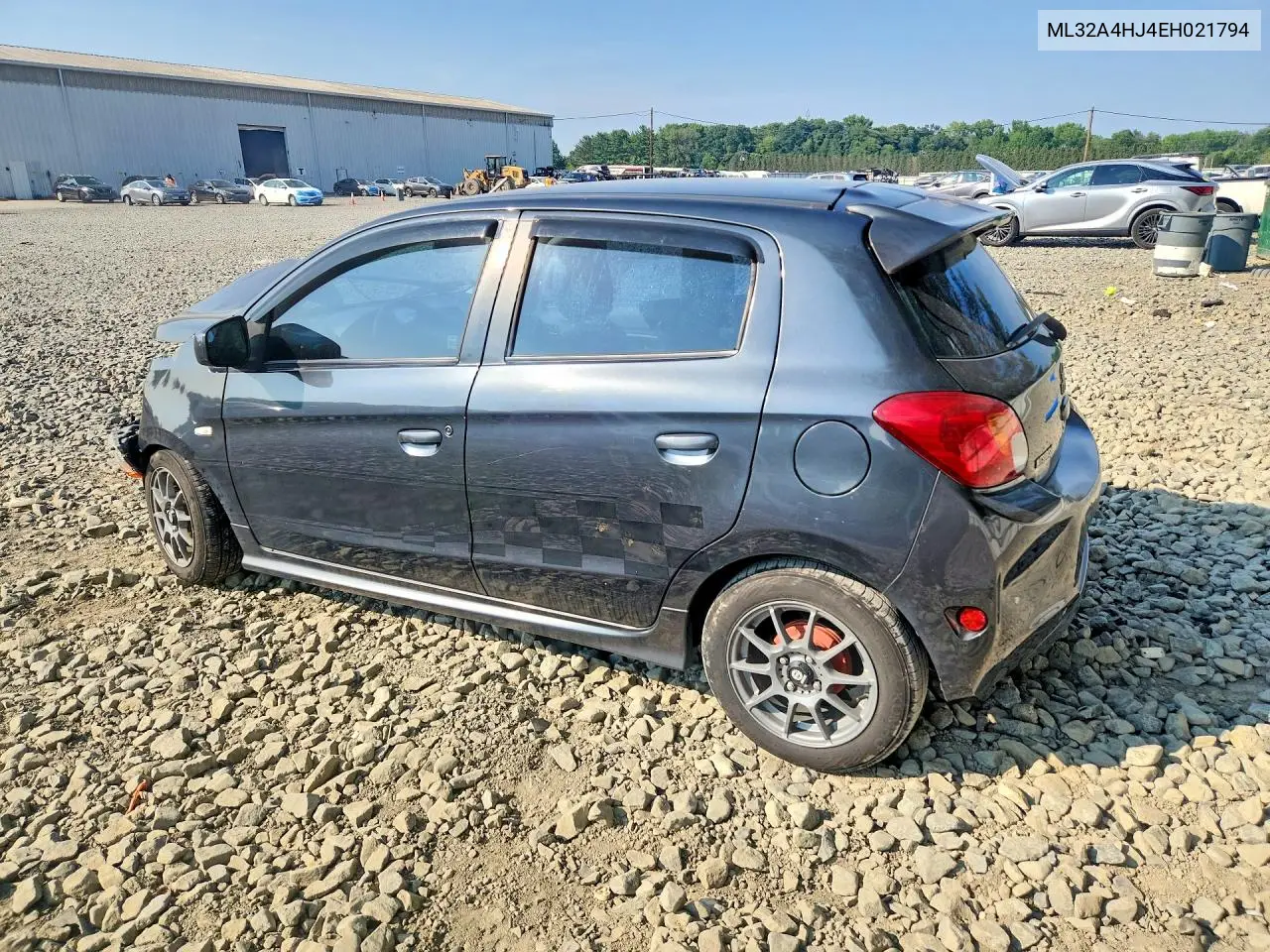 2014 Mitsubishi Mirage Es VIN: ML32A4HJ4EH021794 Lot: 60876446