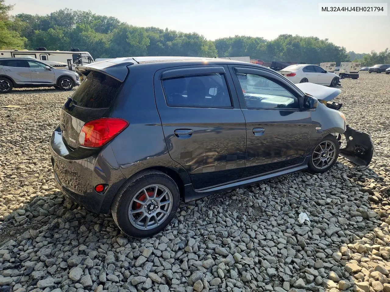2014 Mitsubishi Mirage Es VIN: ML32A4HJ4EH021794 Lot: 60876446