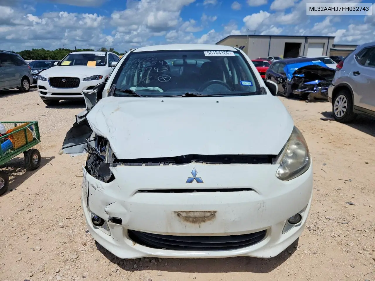 2015 Mitsubishi Mirage Es VIN: ML32A4HJ7FH032743 Lot: 56184166