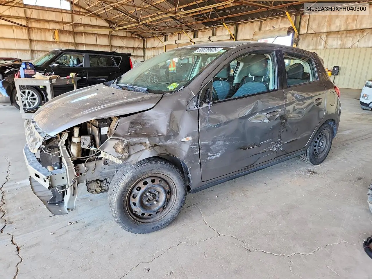 2015 Mitsubishi Mirage De VIN: ML32A3HJXFH040300 Lot: 56696606