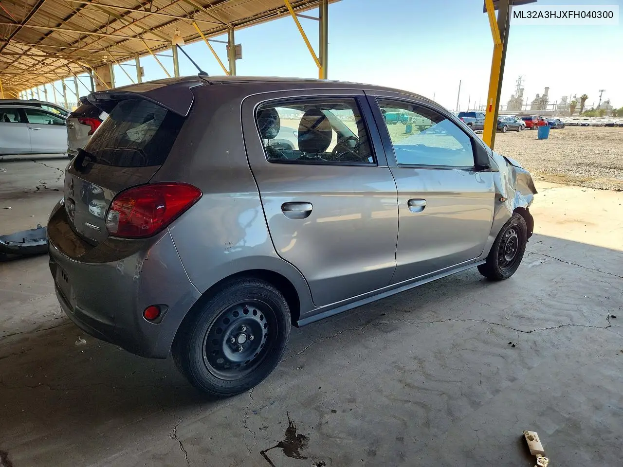 2015 Mitsubishi Mirage De VIN: ML32A3HJXFH040300 Lot: 56696606