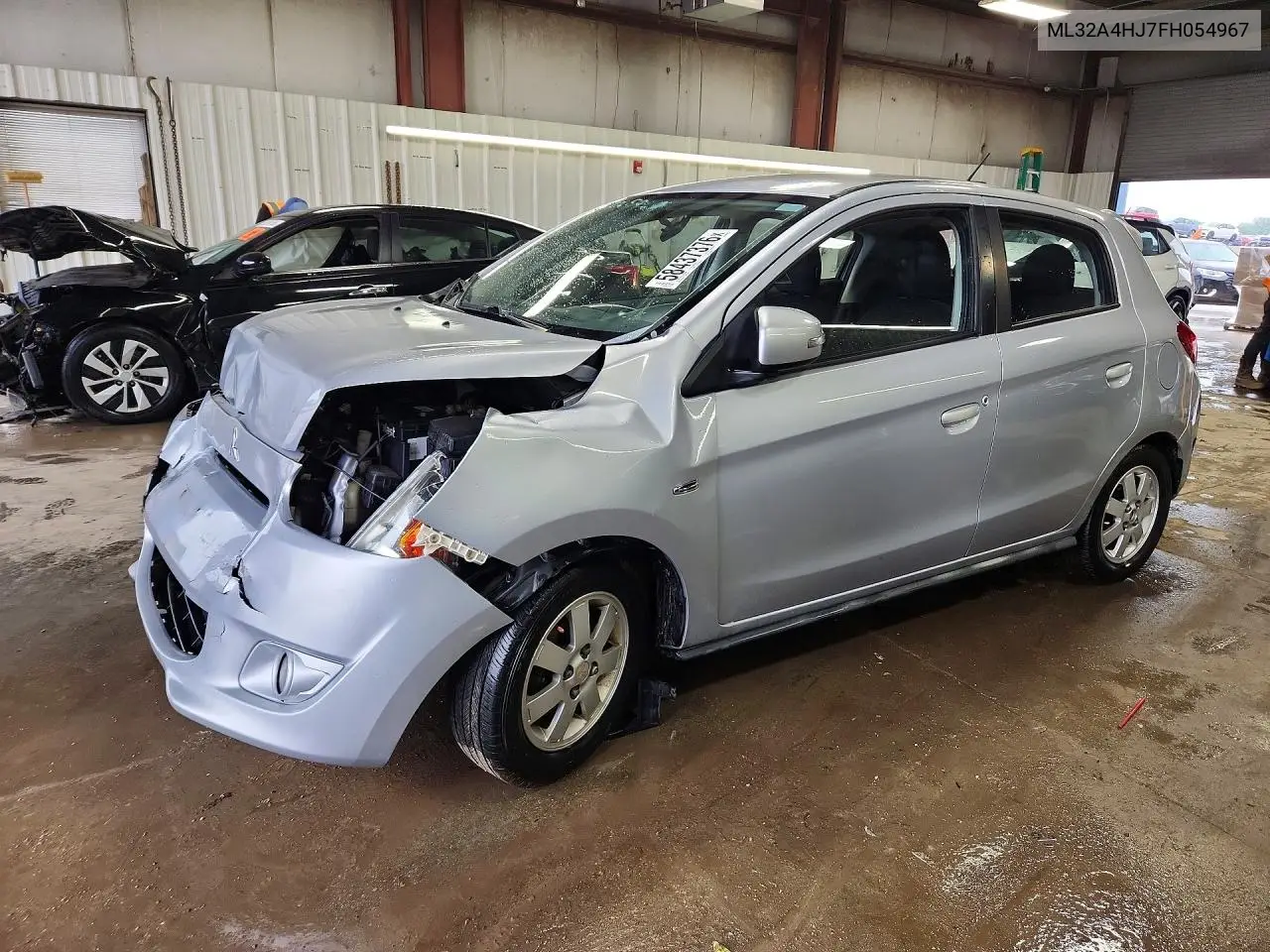 2015 Mitsubishi Mirage Es VIN: ML32A4HJ7FH054967 Lot: 58437376