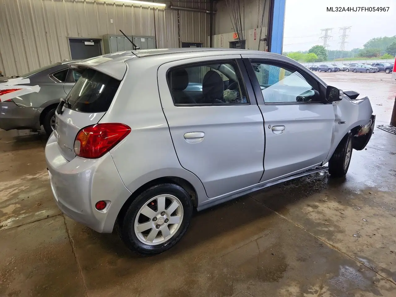 2015 Mitsubishi Mirage Es VIN: ML32A4HJ7FH054967 Lot: 58437376