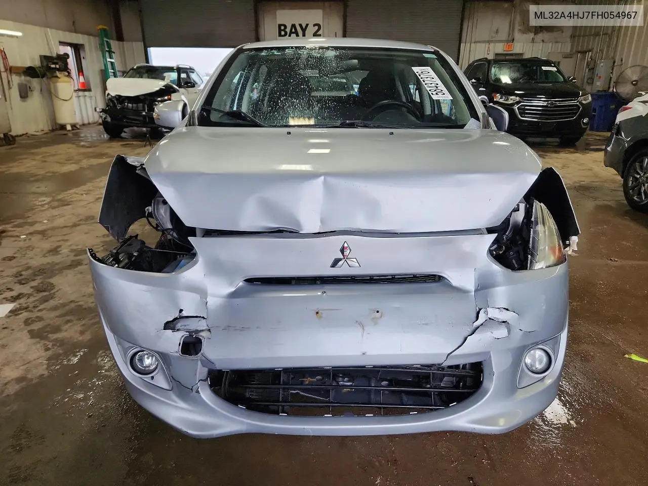 2015 Mitsubishi Mirage Es VIN: ML32A4HJ7FH054967 Lot: 58437376