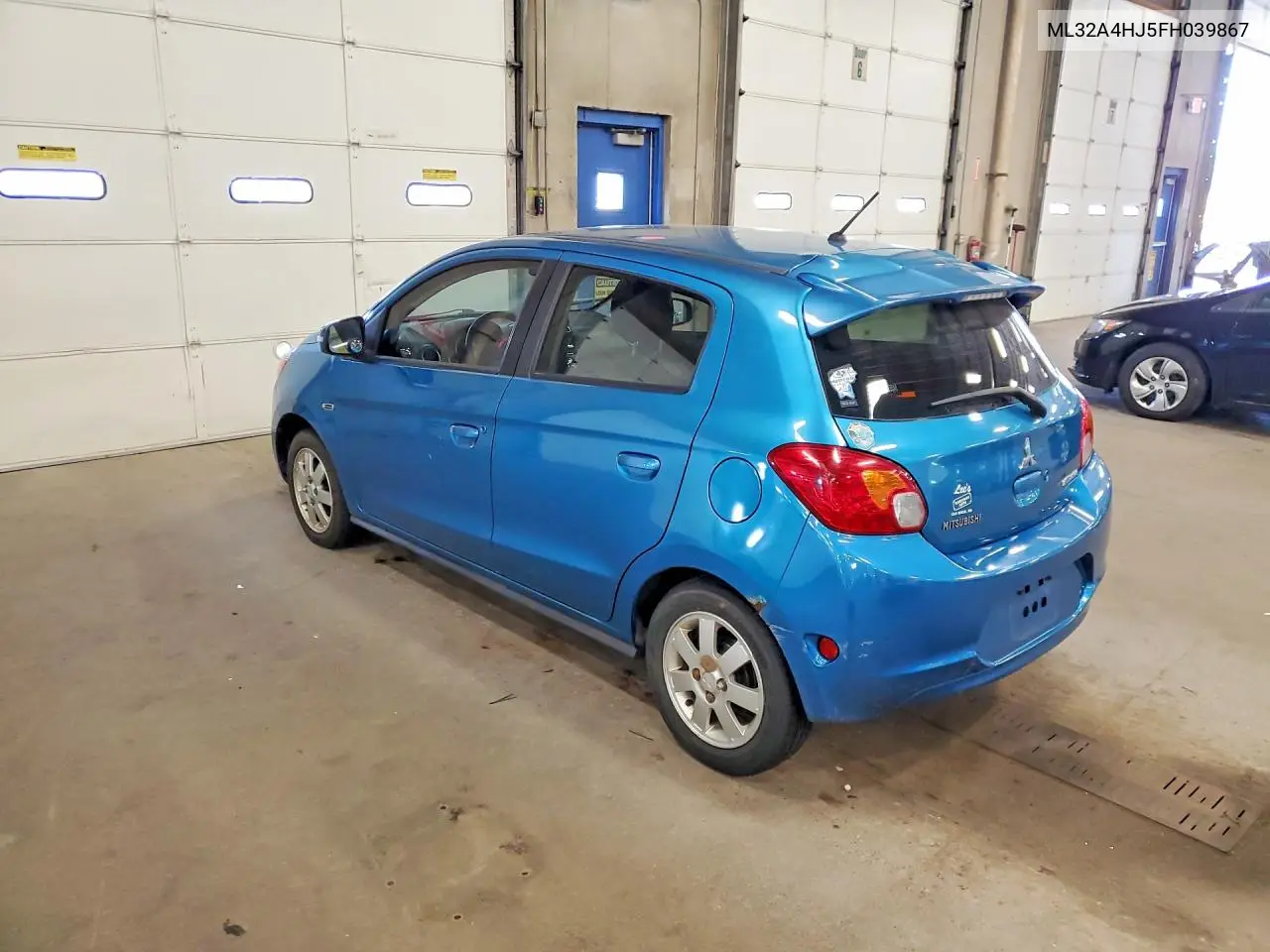 2015 Mitsubishi Mirage Es VIN: ML32A4HJ5FH039867 Lot: 58739006