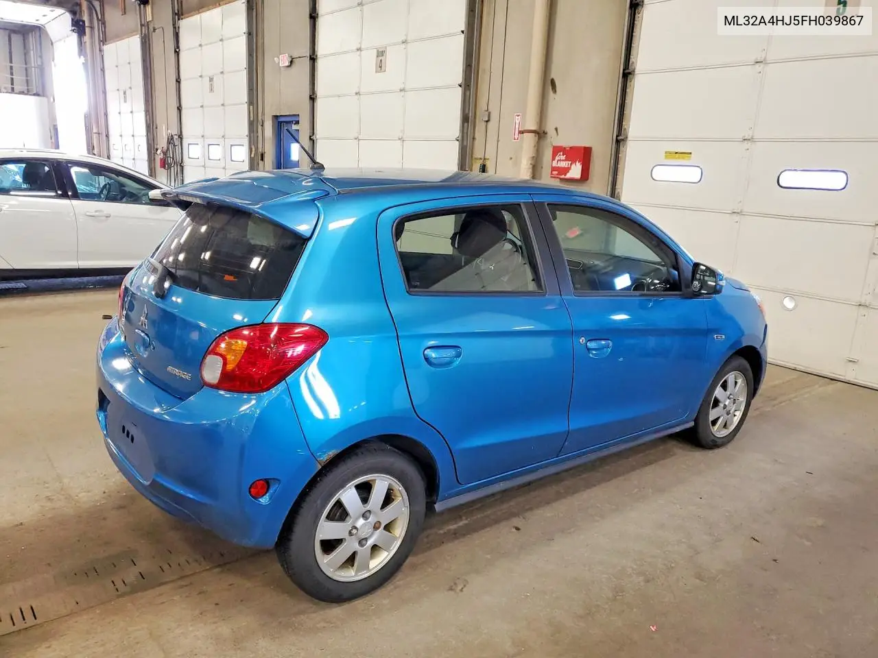 2015 Mitsubishi Mirage Es VIN: ML32A4HJ5FH039867 Lot: 58739006