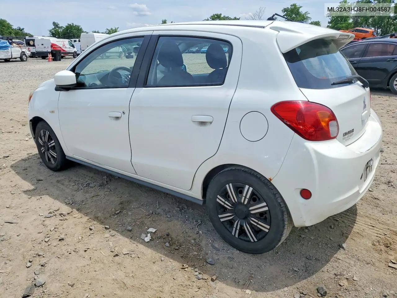 2015 Mitsubishi Mirage De VIN: ML32A3HJ8FH004587 Lot: 58739796