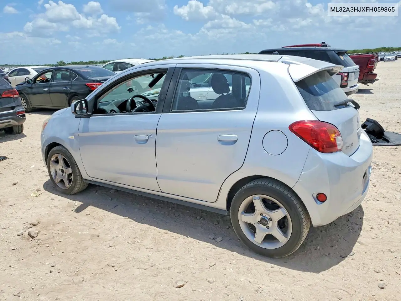 2015 Mitsubishi Mirage De VIN: ML32A3HJXFH059865 Lot: 59356916