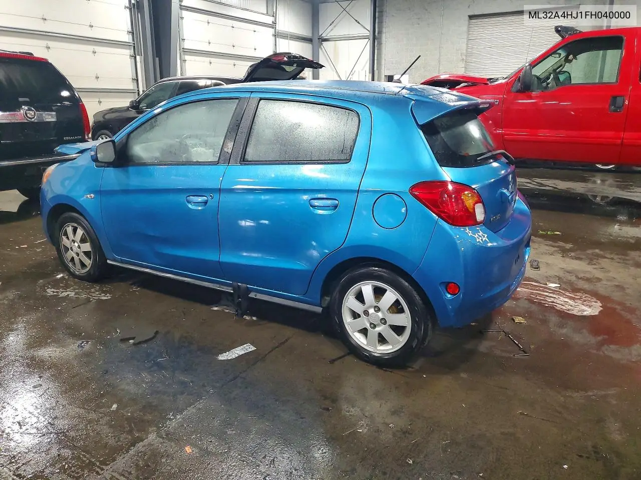 2015 Mitsubishi Mirage Es VIN: ML32A4HJ1FH040000 Lot: 60383966