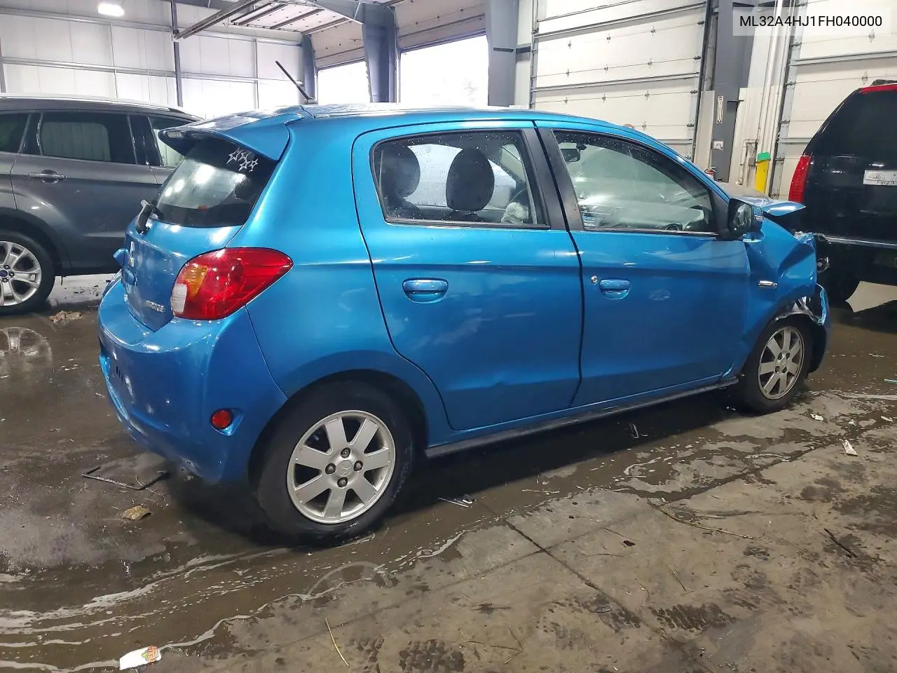 2015 Mitsubishi Mirage Es VIN: ML32A4HJ1FH040000 Lot: 60383966