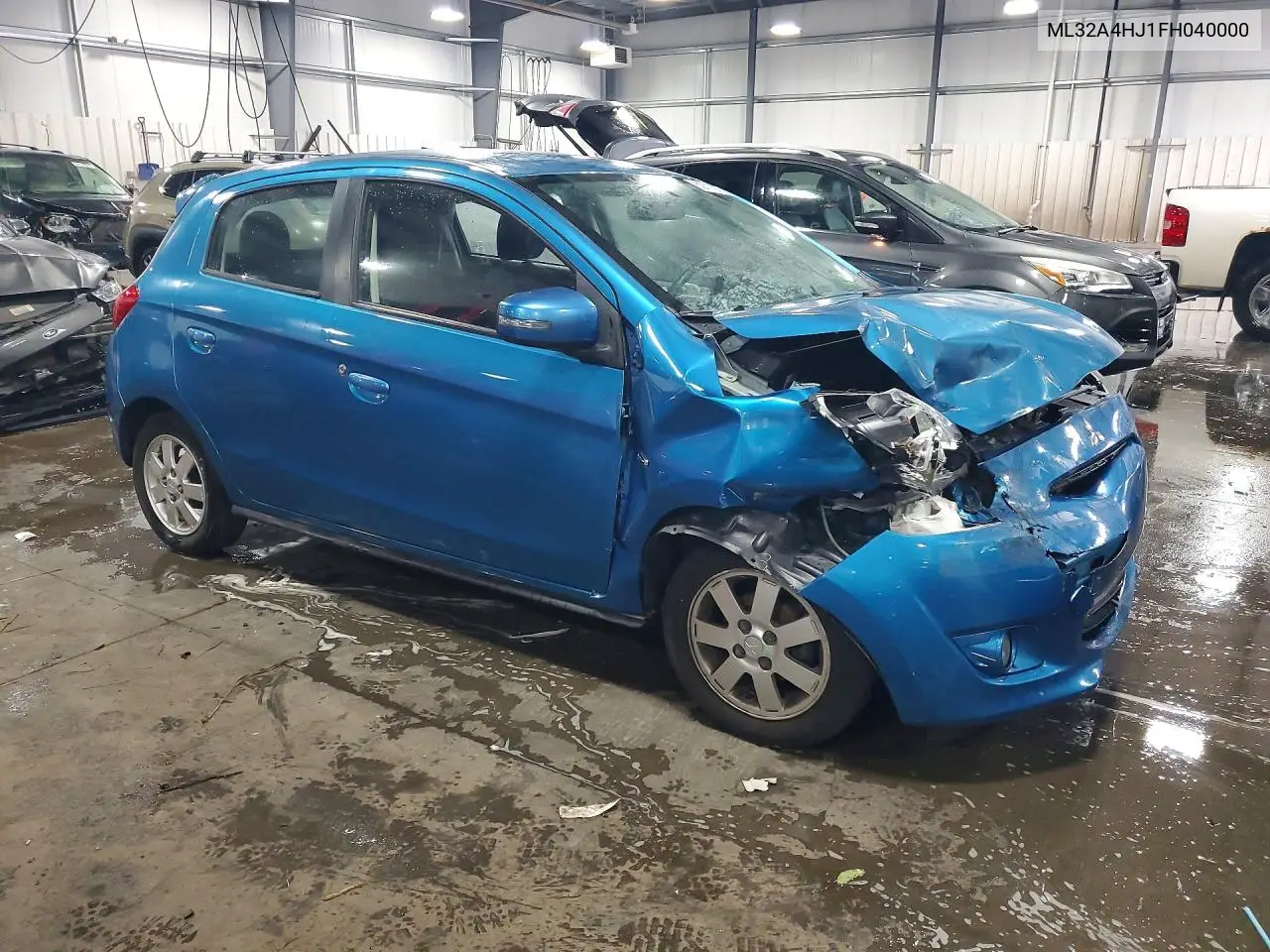 2015 Mitsubishi Mirage Es VIN: ML32A4HJ1FH040000 Lot: 60383966