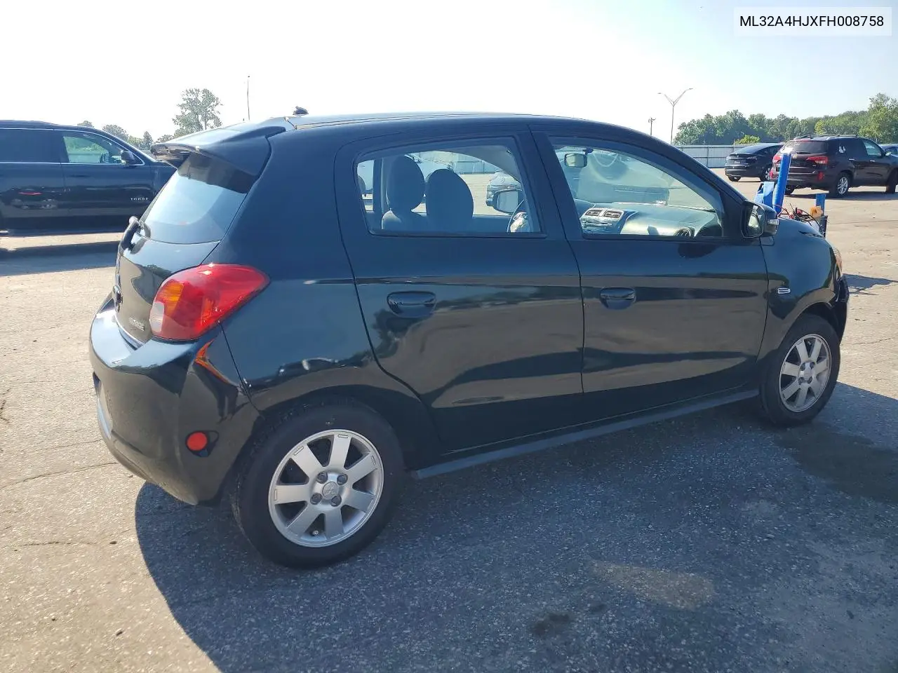 2015 Mitsubishi Mirage Es VIN: ML32A4HJXFH008758 Lot: 60683166