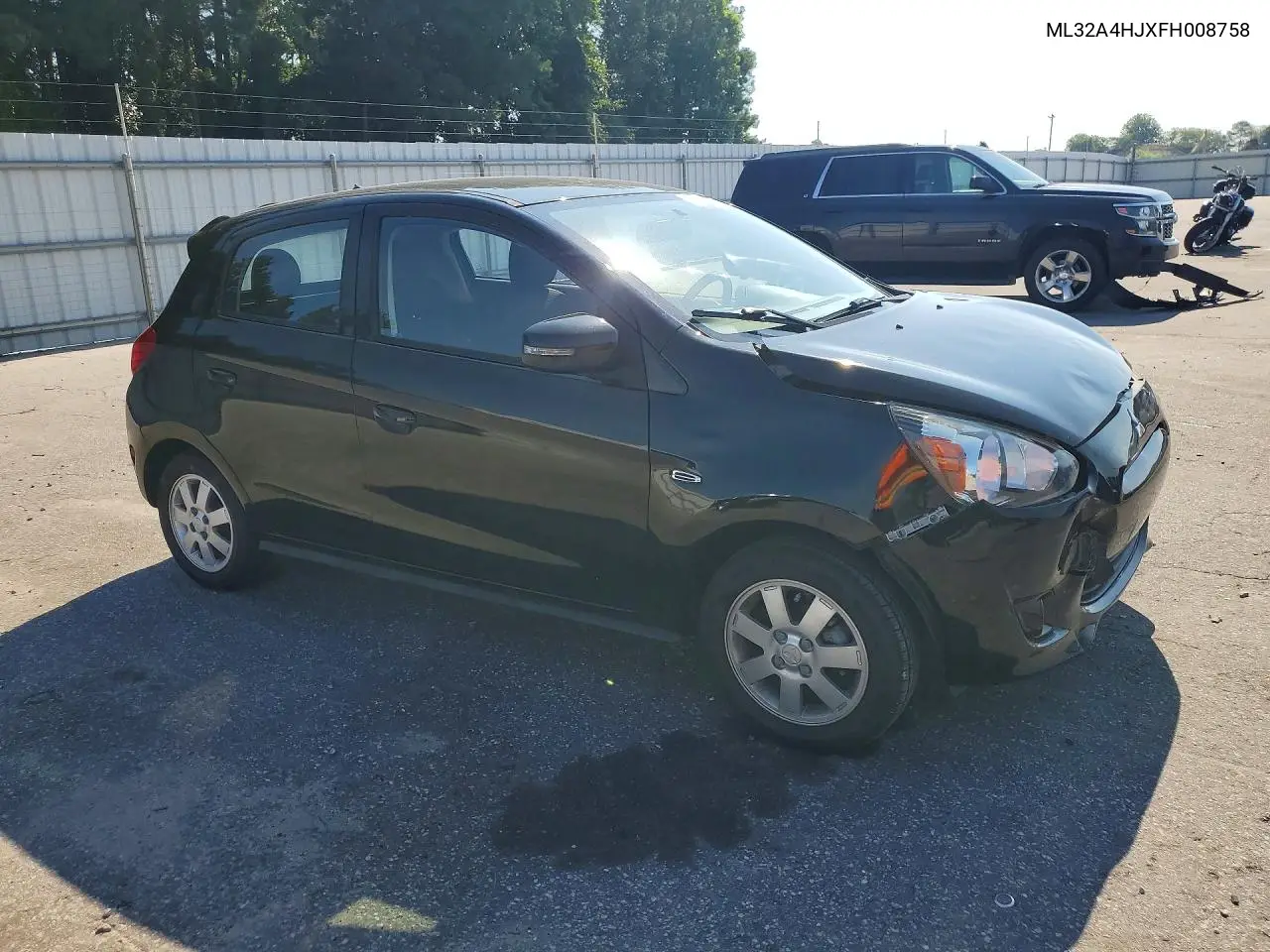 2015 Mitsubishi Mirage Es VIN: ML32A4HJXFH008758 Lot: 60683166