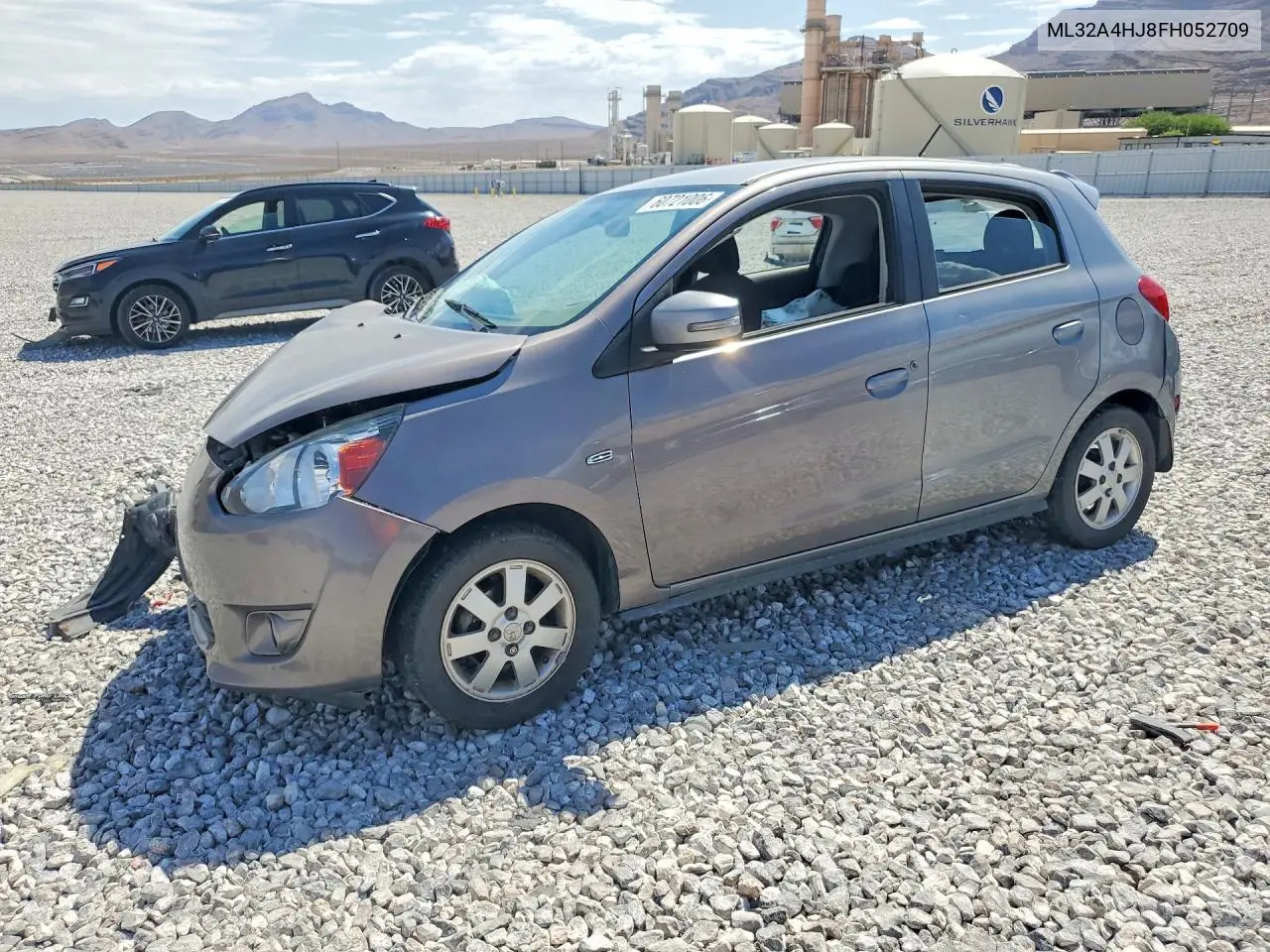 2015 Mitsubishi Mirage Es VIN: ML32A4HJ8FH052709 Lot: 60721006