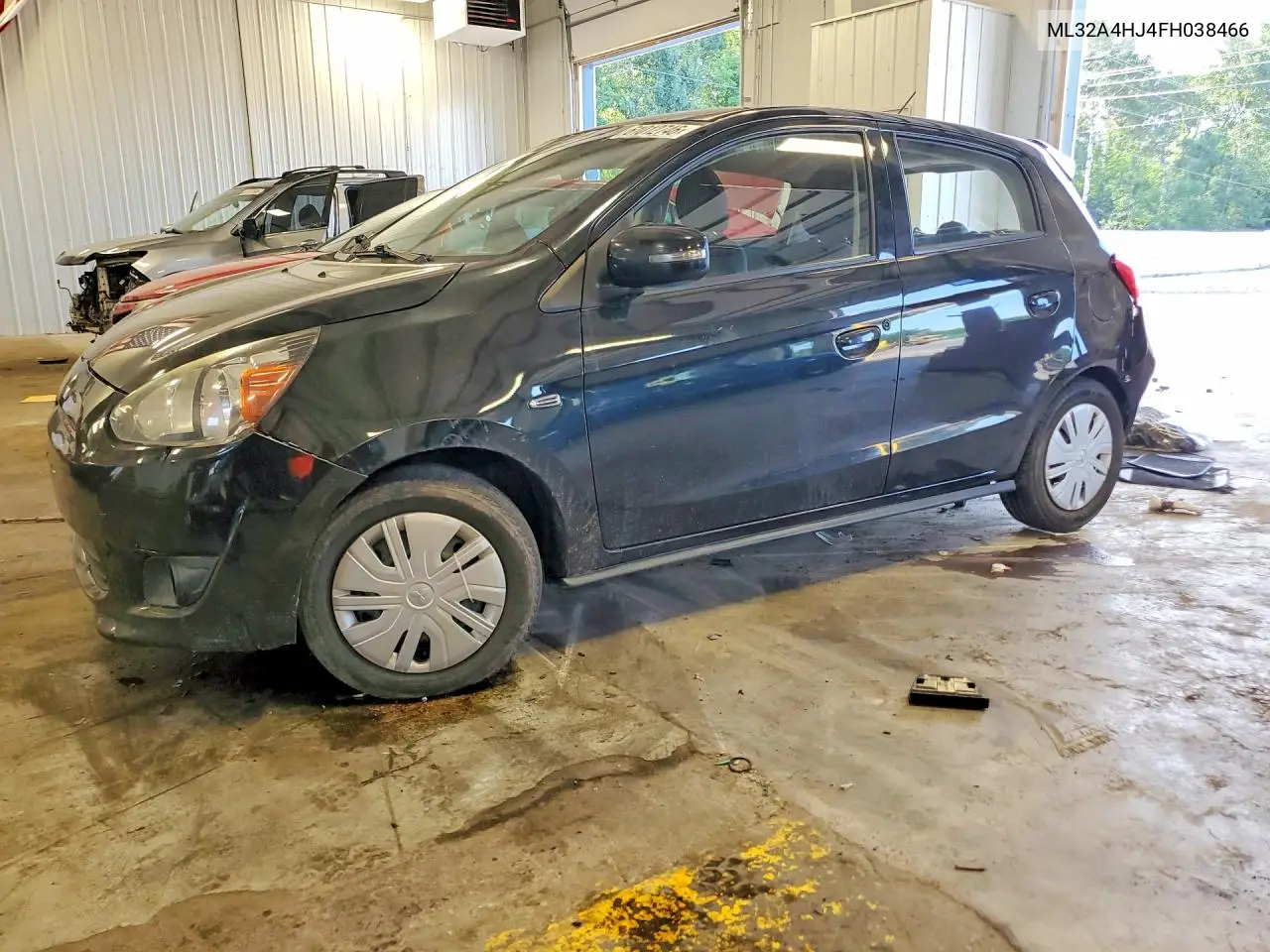 2015 Mitsubishi Mirage Es VIN: ML32A4HJ4FH038466 Lot: 61012746