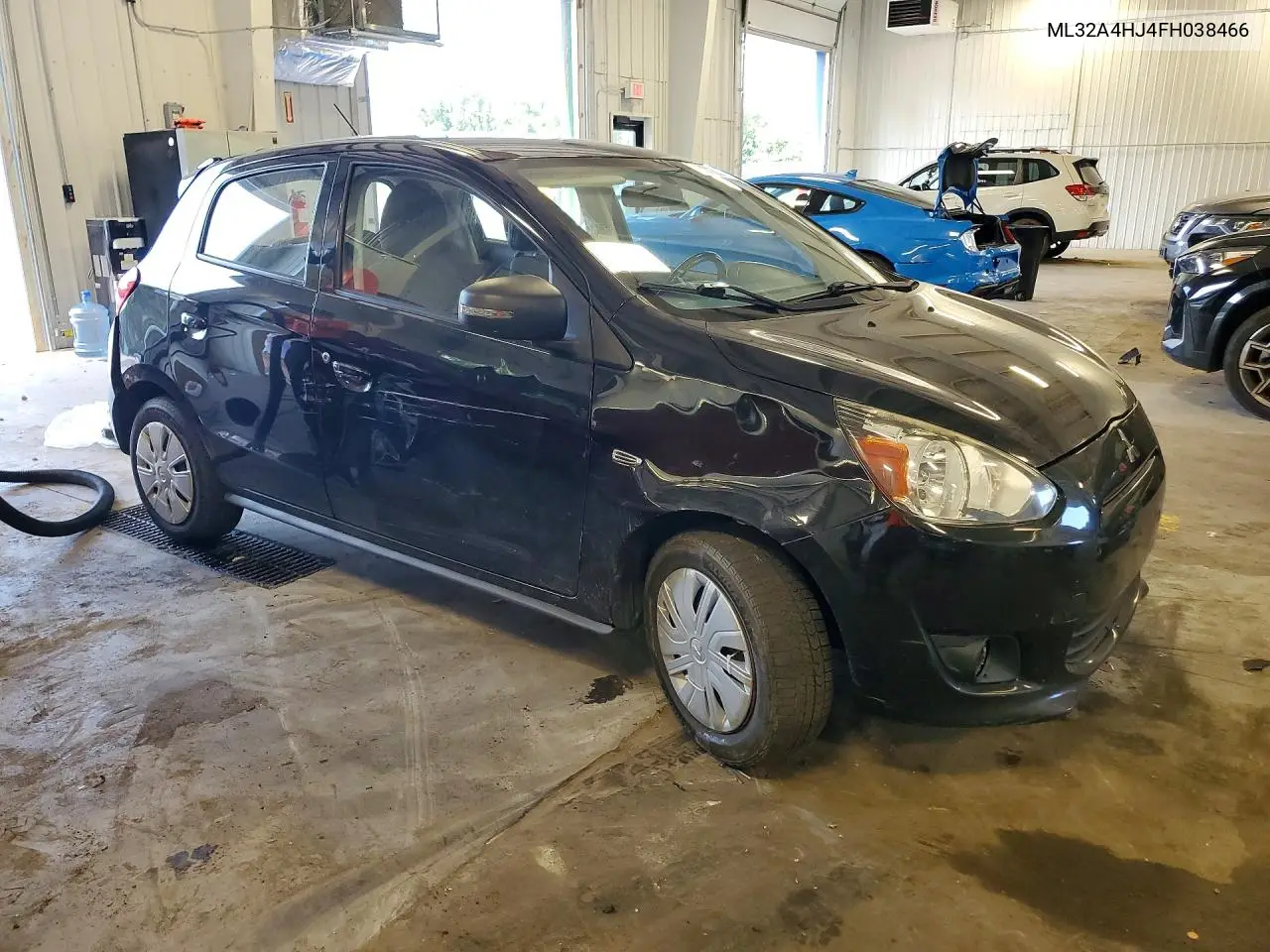 2015 Mitsubishi Mirage Es VIN: ML32A4HJ4FH038466 Lot: 61012746