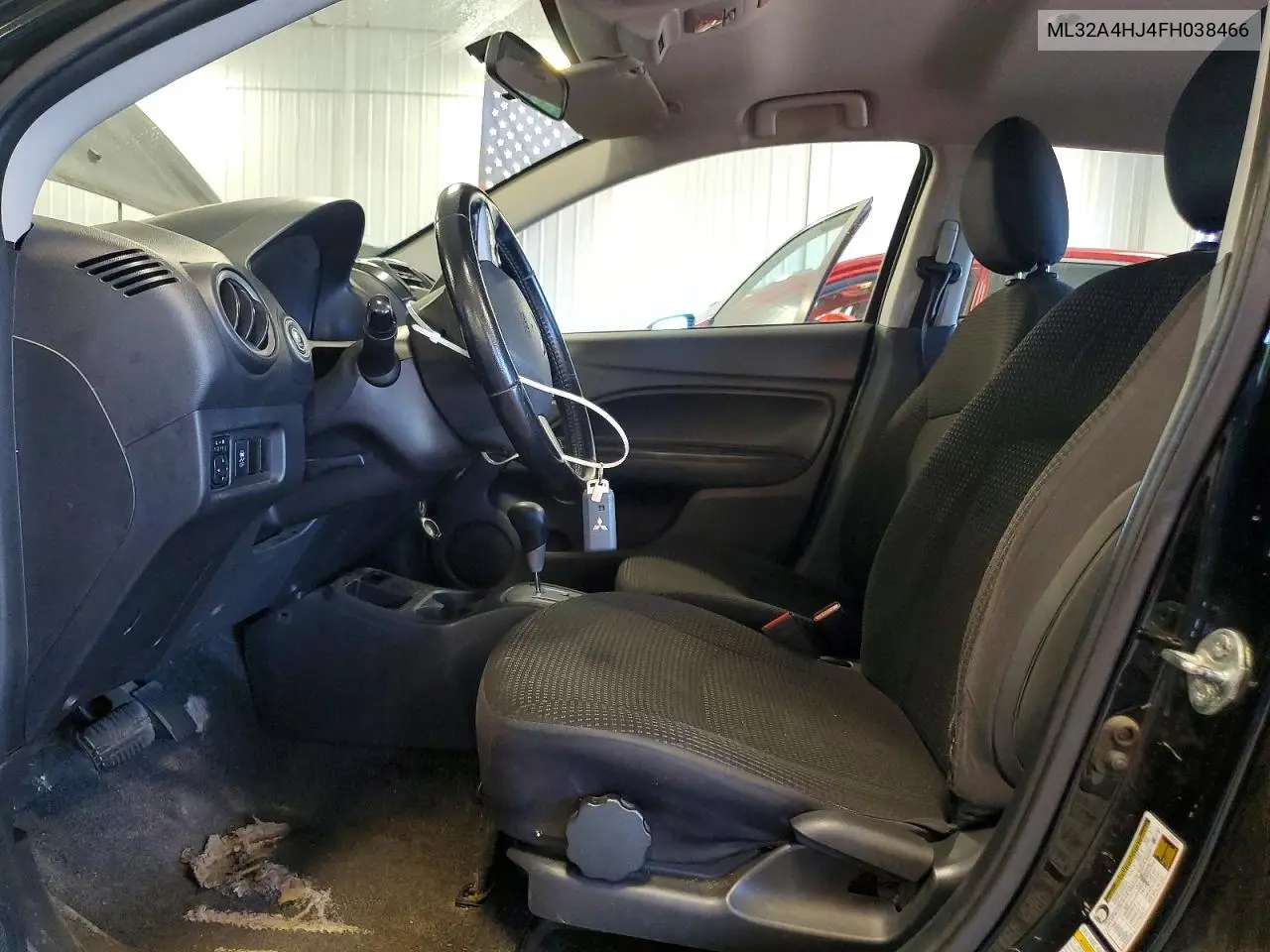 2015 Mitsubishi Mirage Es VIN: ML32A4HJ4FH038466 Lot: 61012746