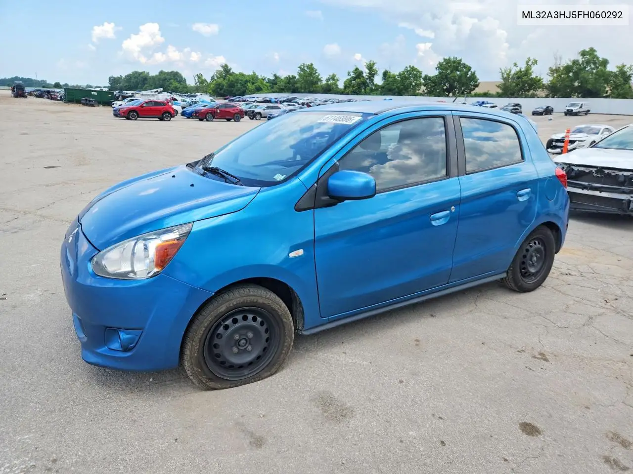 2015 Mitsubishi Mirage De VIN: ML32A3HJ5FH060292 Lot: 61146996