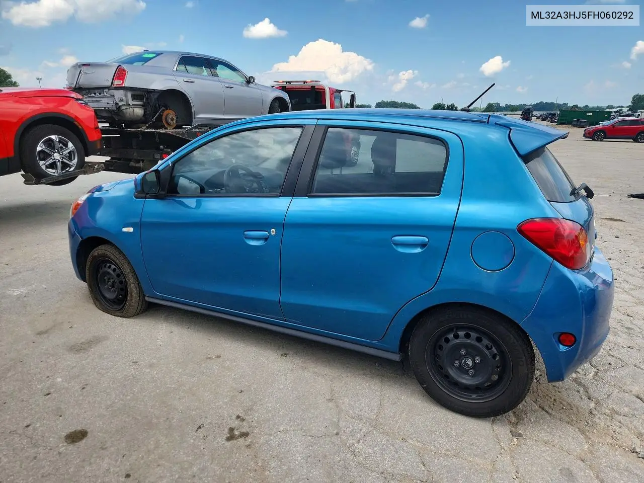 2015 Mitsubishi Mirage De VIN: ML32A3HJ5FH060292 Lot: 61146996