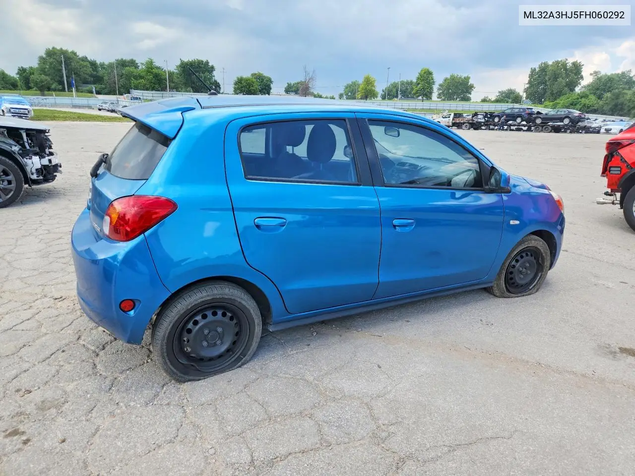 2015 Mitsubishi Mirage De VIN: ML32A3HJ5FH060292 Lot: 61146996