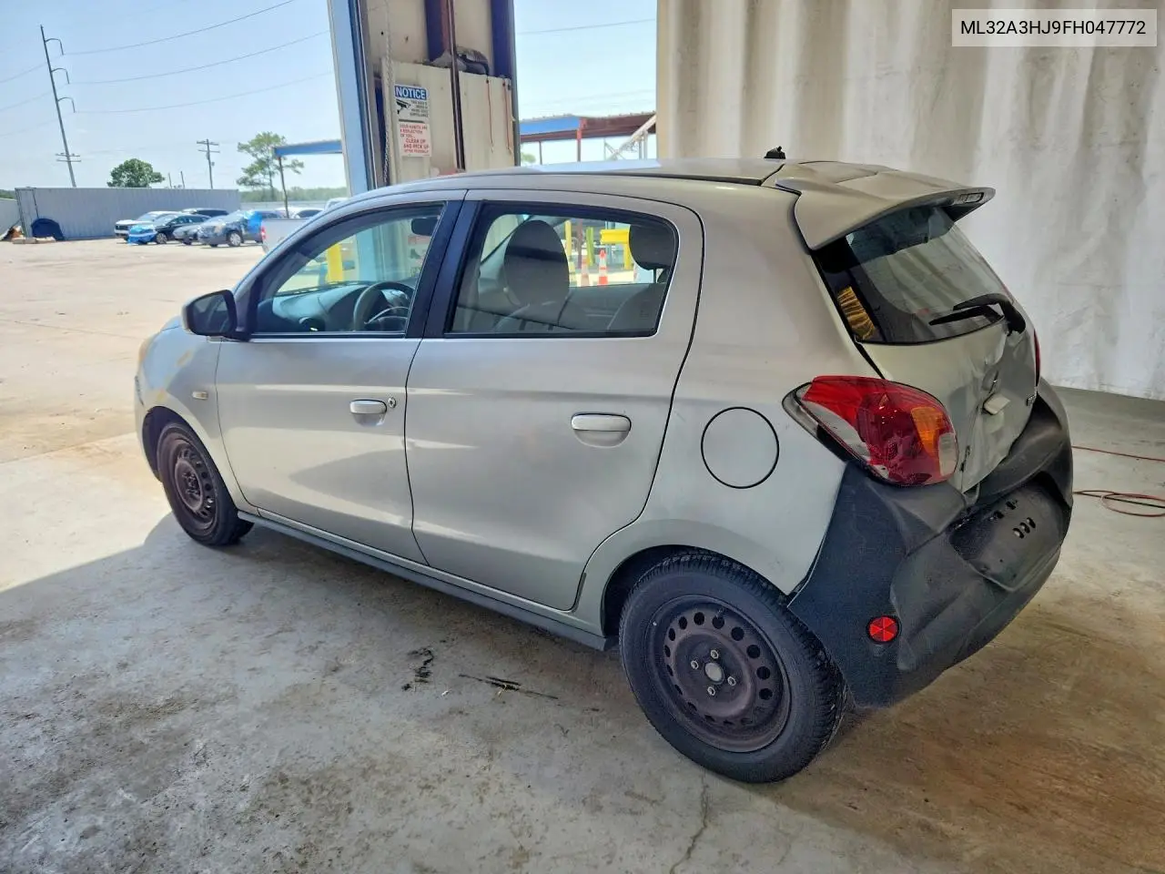 2015 Mitsubishi Mirage De VIN: ML32A3HJ9FH047772 Lot: 61604366