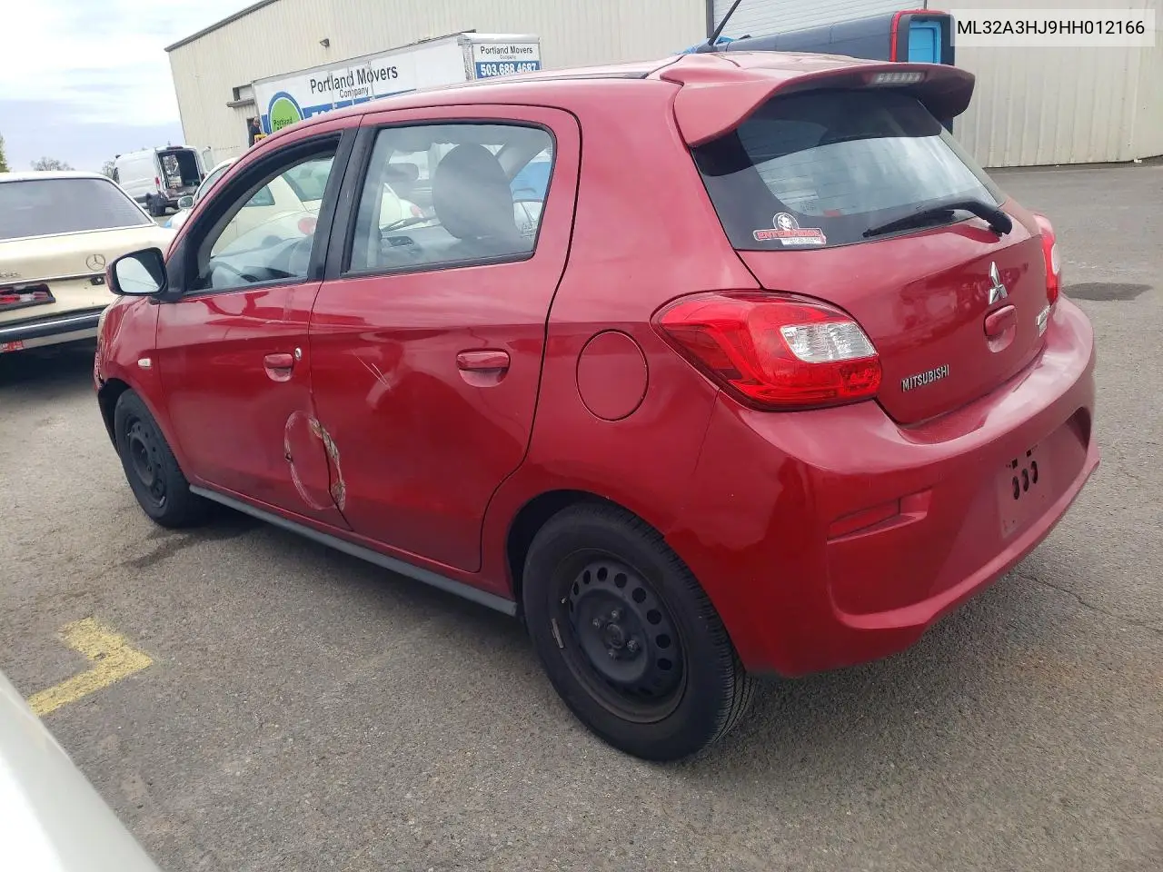ML32A3HJ9HH012166 2017 Mitsubishi Mirage Es