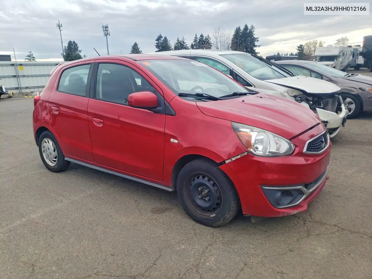 ML32A3HJ9HH012166 2017 Mitsubishi Mirage Es