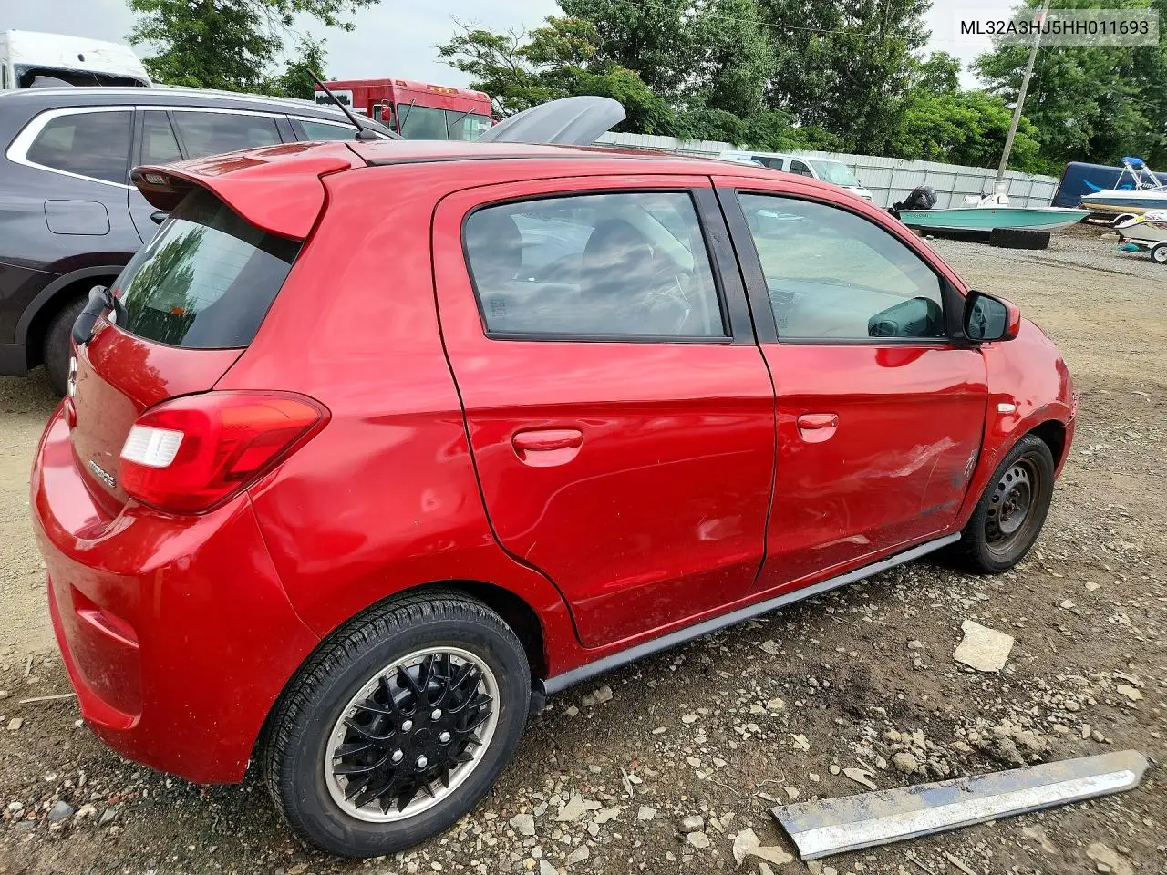 2017 Mitsubishi Mirage Es VIN: ML32A3HJ5HH011693 Lot: 56048006