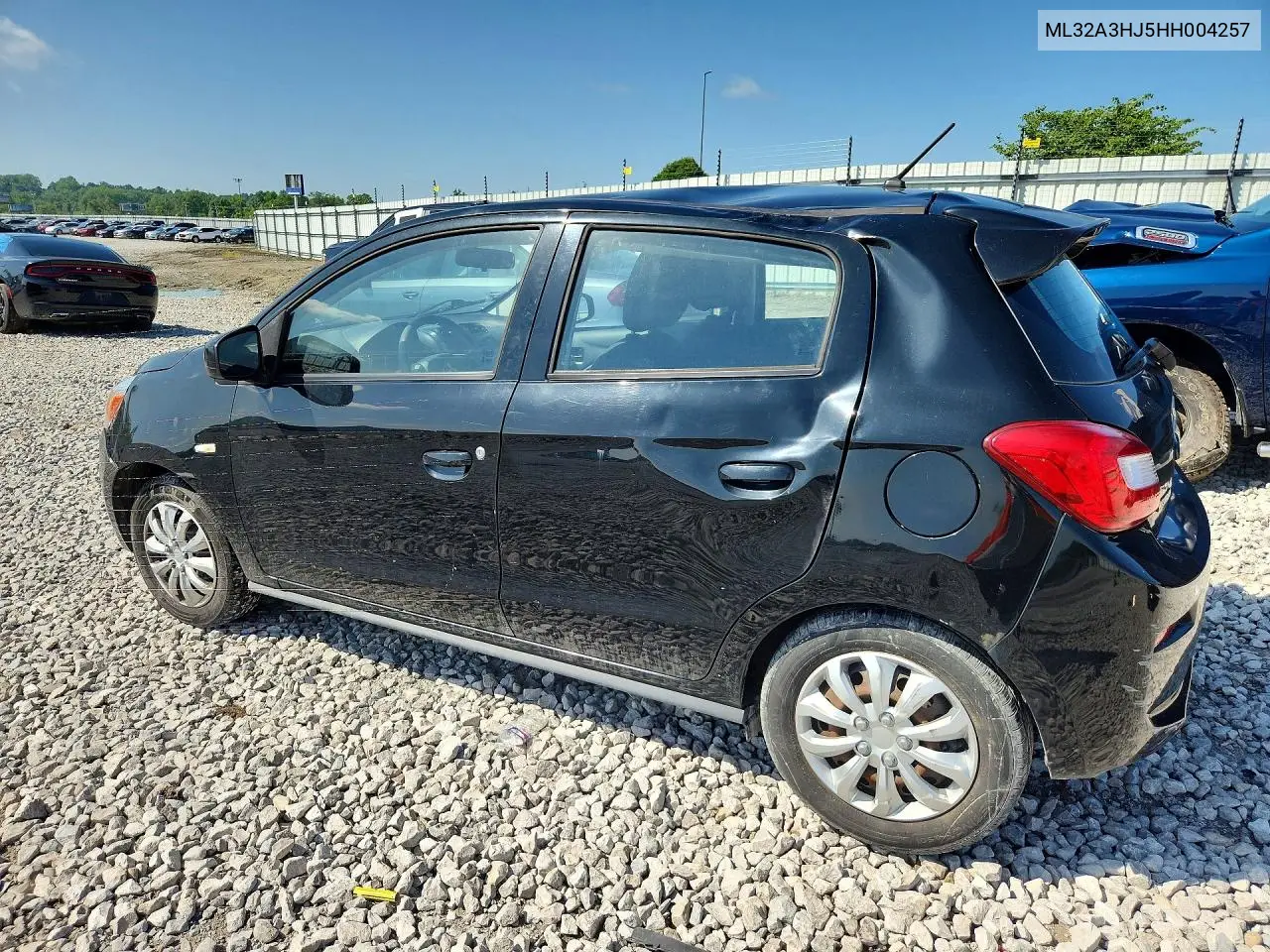 2017 Mitsubishi Mirage Es VIN: ML32A3HJ5HH004257 Lot: 58233846
