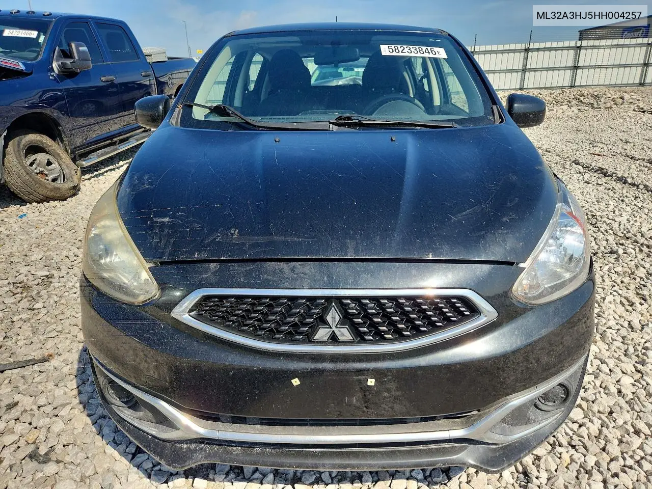 2017 Mitsubishi Mirage Es VIN: ML32A3HJ5HH004257 Lot: 58233846