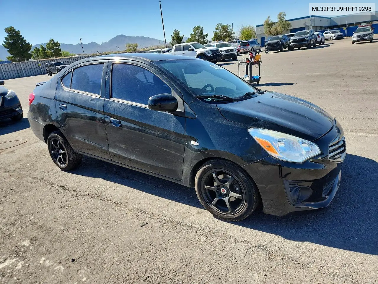 2017 Mitsubishi Mirage G4 Es VIN: ML32F3FJ9HHF19298 Lot: 58615056