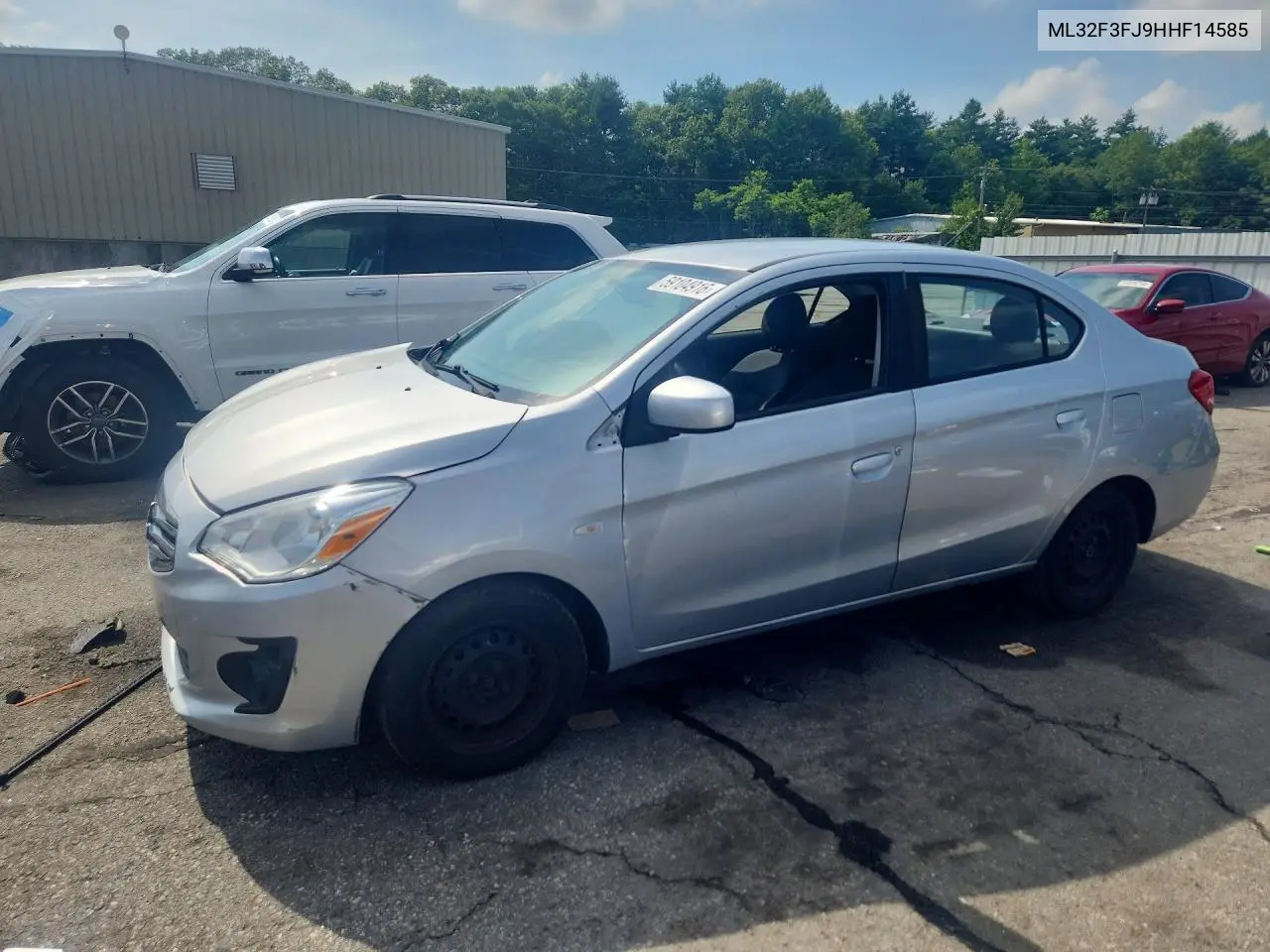 2017 Mitsubishi Mirage G4 Es VIN: ML32F3FJ9HHF14585 Lot: 59104916