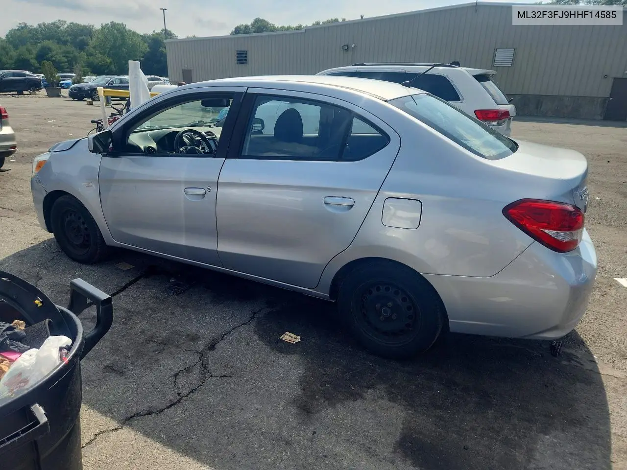2017 Mitsubishi Mirage G4 Es VIN: ML32F3FJ9HHF14585 Lot: 59104916