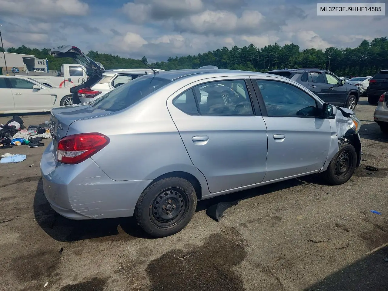 2017 Mitsubishi Mirage G4 Es VIN: ML32F3FJ9HHF14585 Lot: 59104916