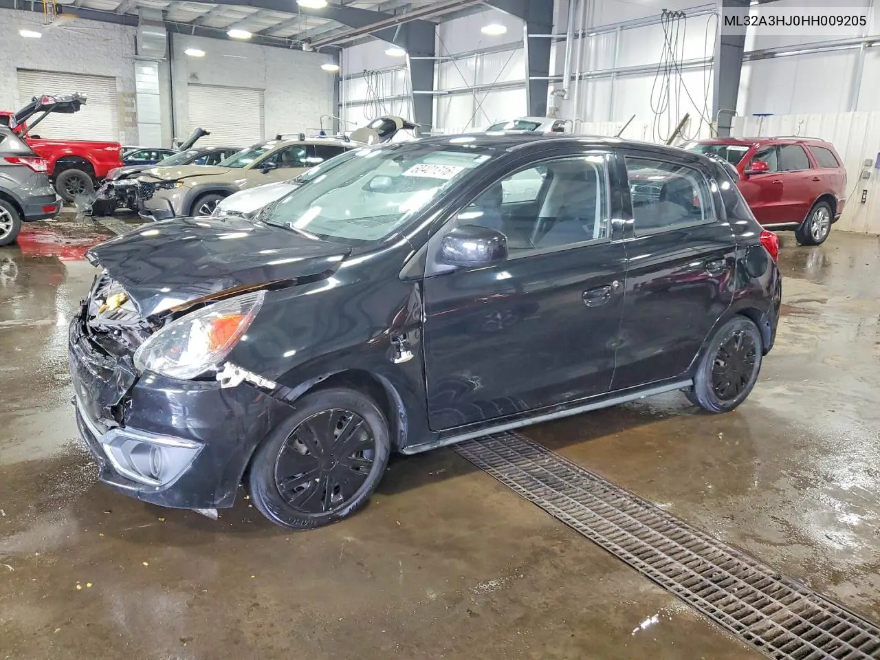 2017 Mitsubishi Mirage Es VIN: ML32A3HJ0HH009205 Lot: 60401316