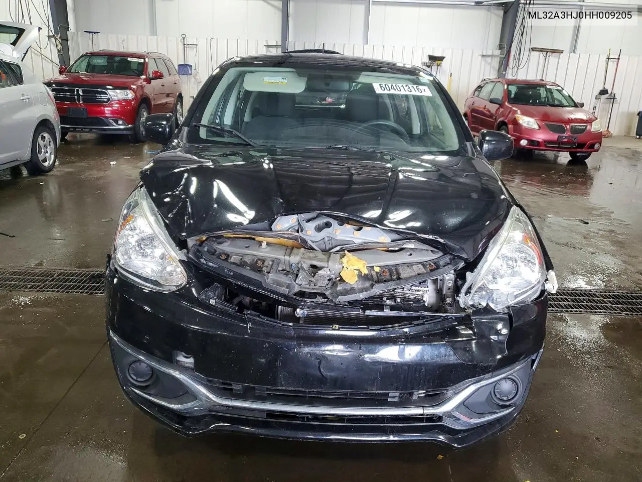 2017 Mitsubishi Mirage Es VIN: ML32A3HJ0HH009205 Lot: 60401316