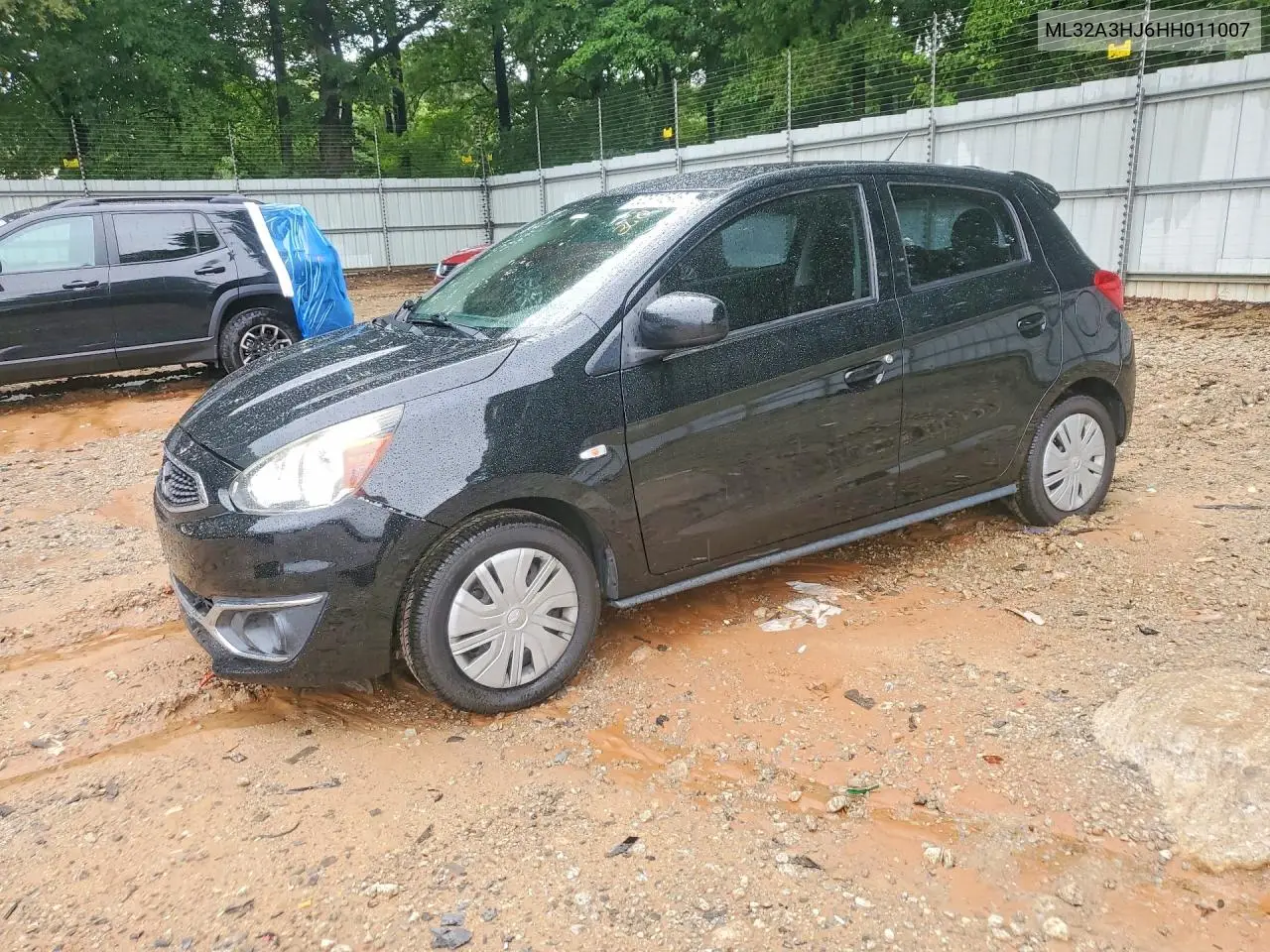 2017 Mitsubishi Mirage Es VIN: ML32A3HJ6HH011007 Lot: 60874546