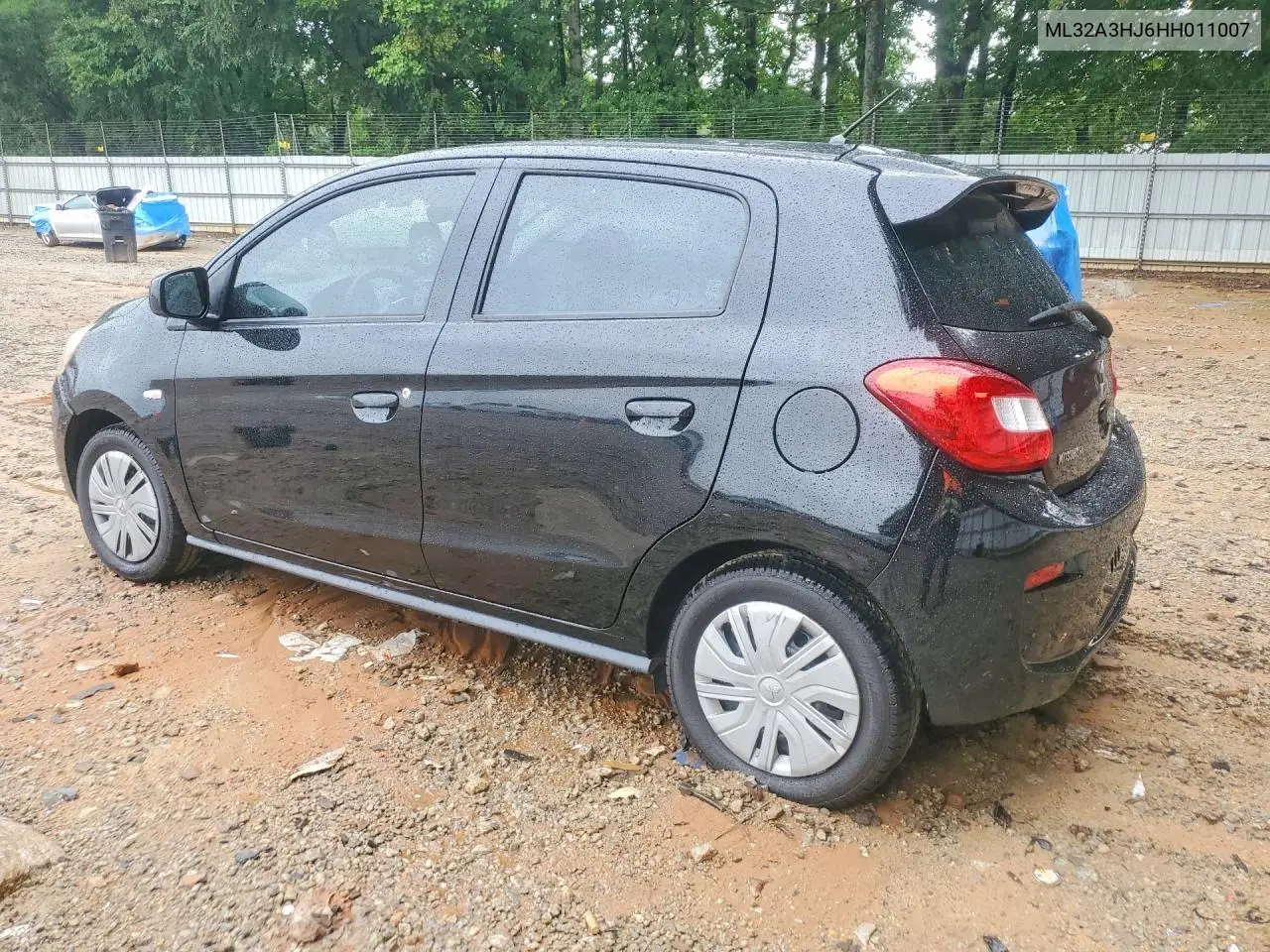 2017 Mitsubishi Mirage Es VIN: ML32A3HJ6HH011007 Lot: 60874546