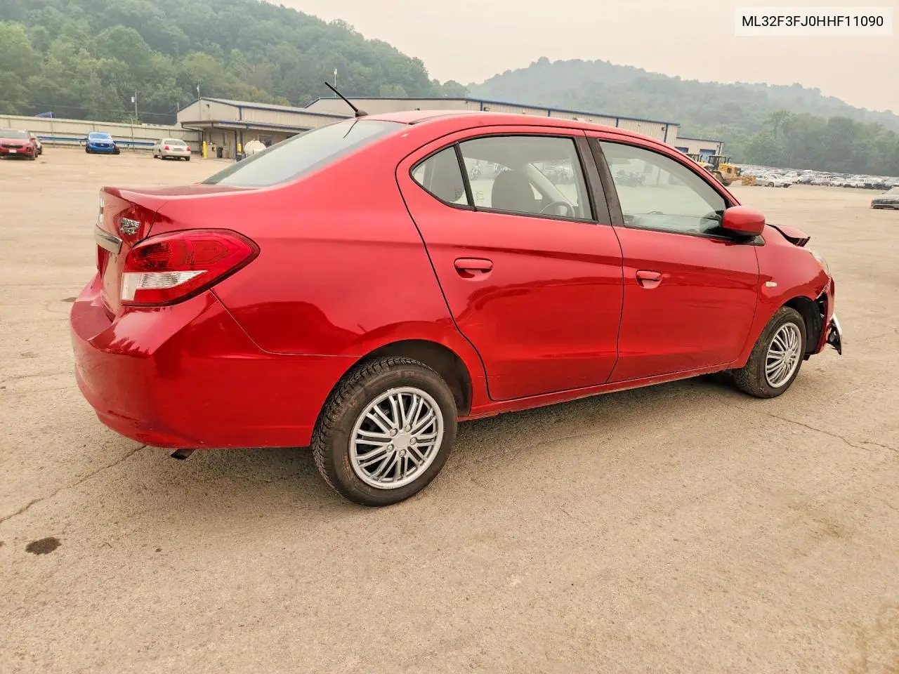 2017 Mitsubishi Mirage G4 Es VIN: ML32F3FJ0HHF11090 Lot: 61418696