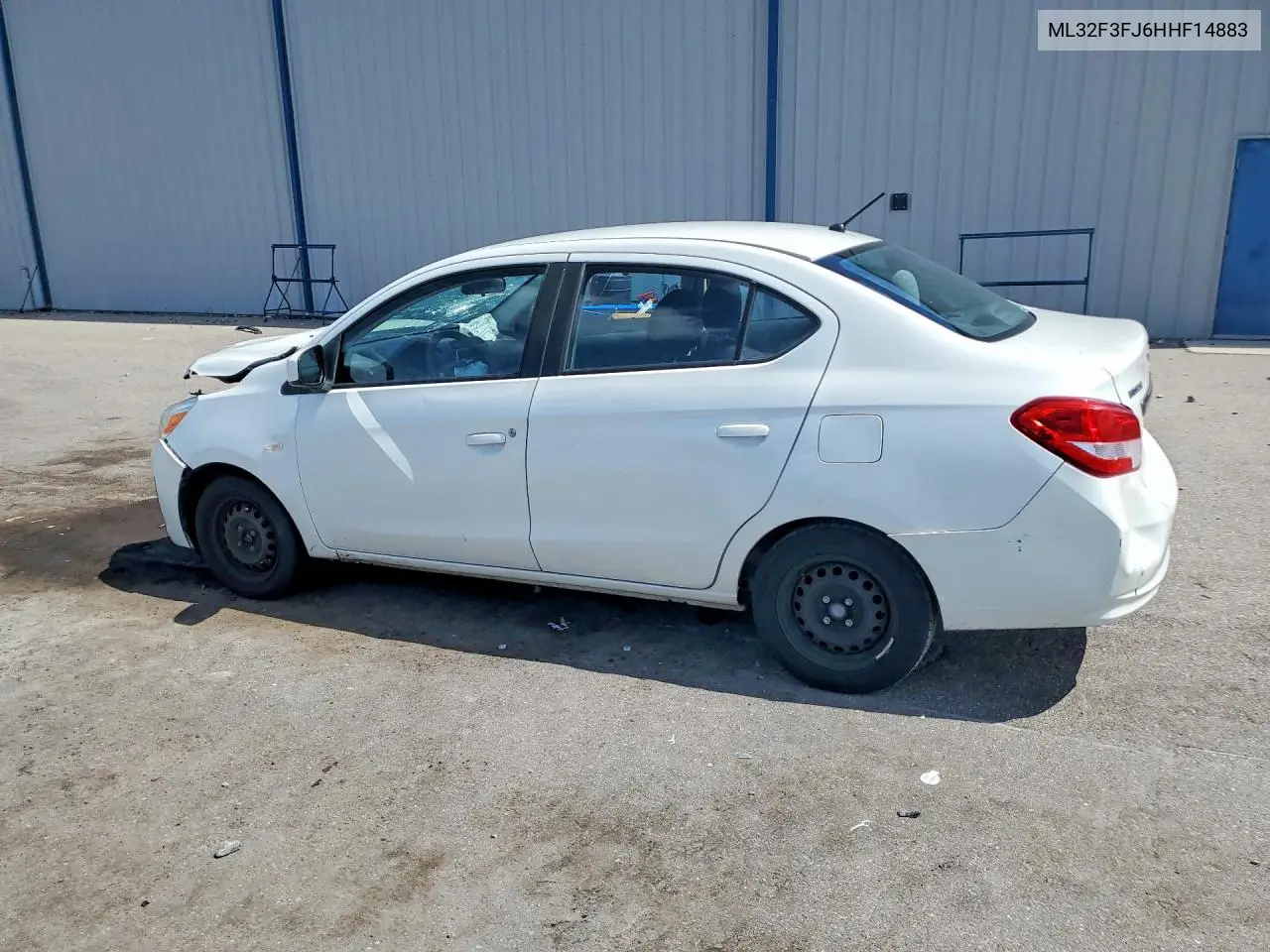 2017 Mitsubishi Mirage G4 Es VIN: ML32F3FJ6HHF14883 Lot: 61474086