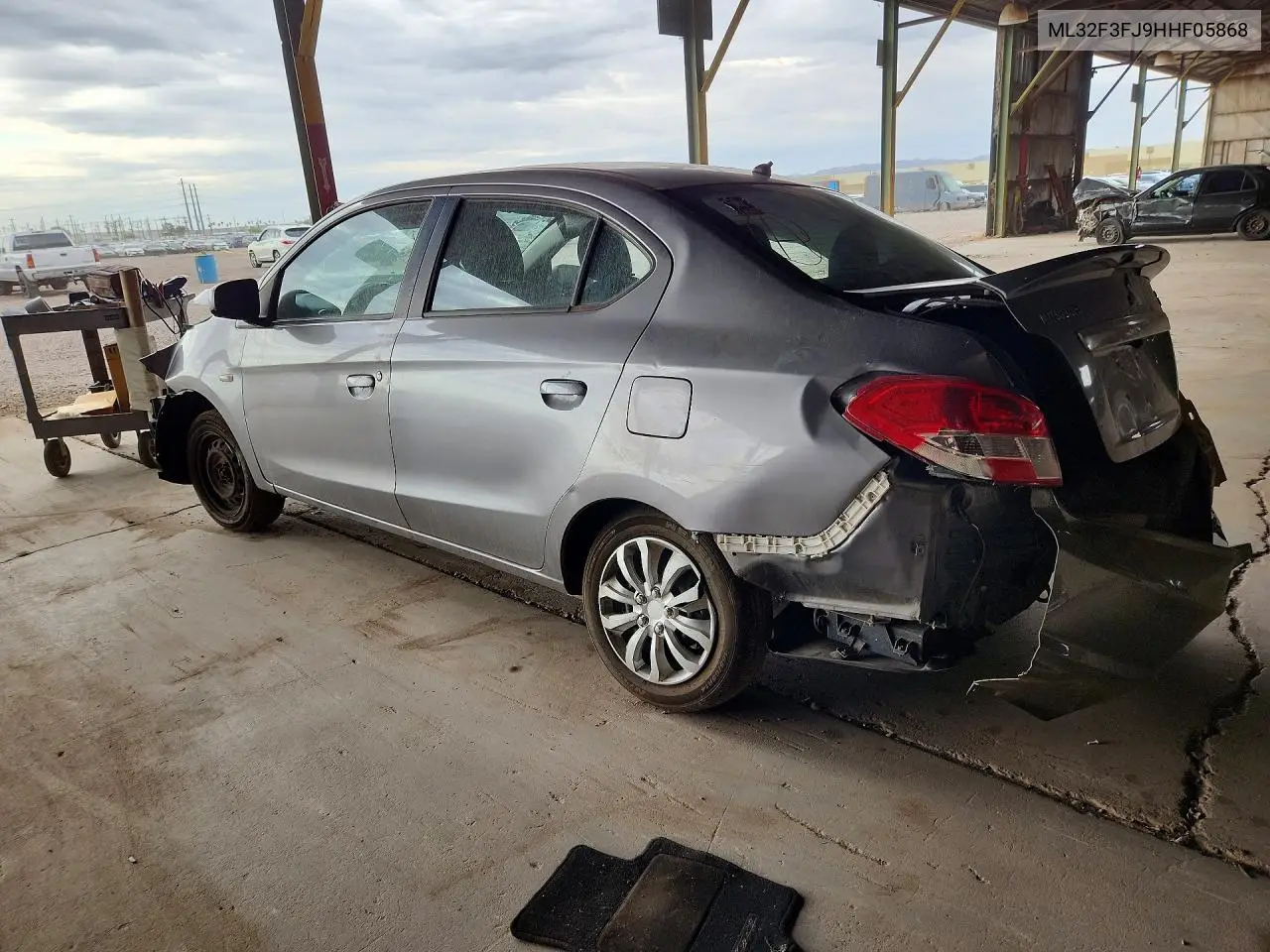 2017 Mitsubishi Mirage G4 Es VIN: ML32F3FJ9HHF05868 Lot: 61495906
