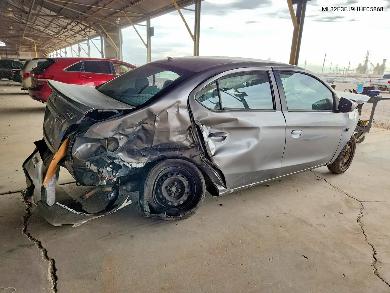 2017 Mitsubishi Mirage G4 Es VIN: ML32F3FJ9HHF05868 Lot: 61495906