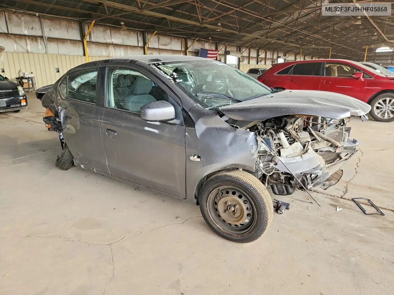 2017 Mitsubishi Mirage G4 Es VIN: ML32F3FJ9HHF05868 Lot: 61495906