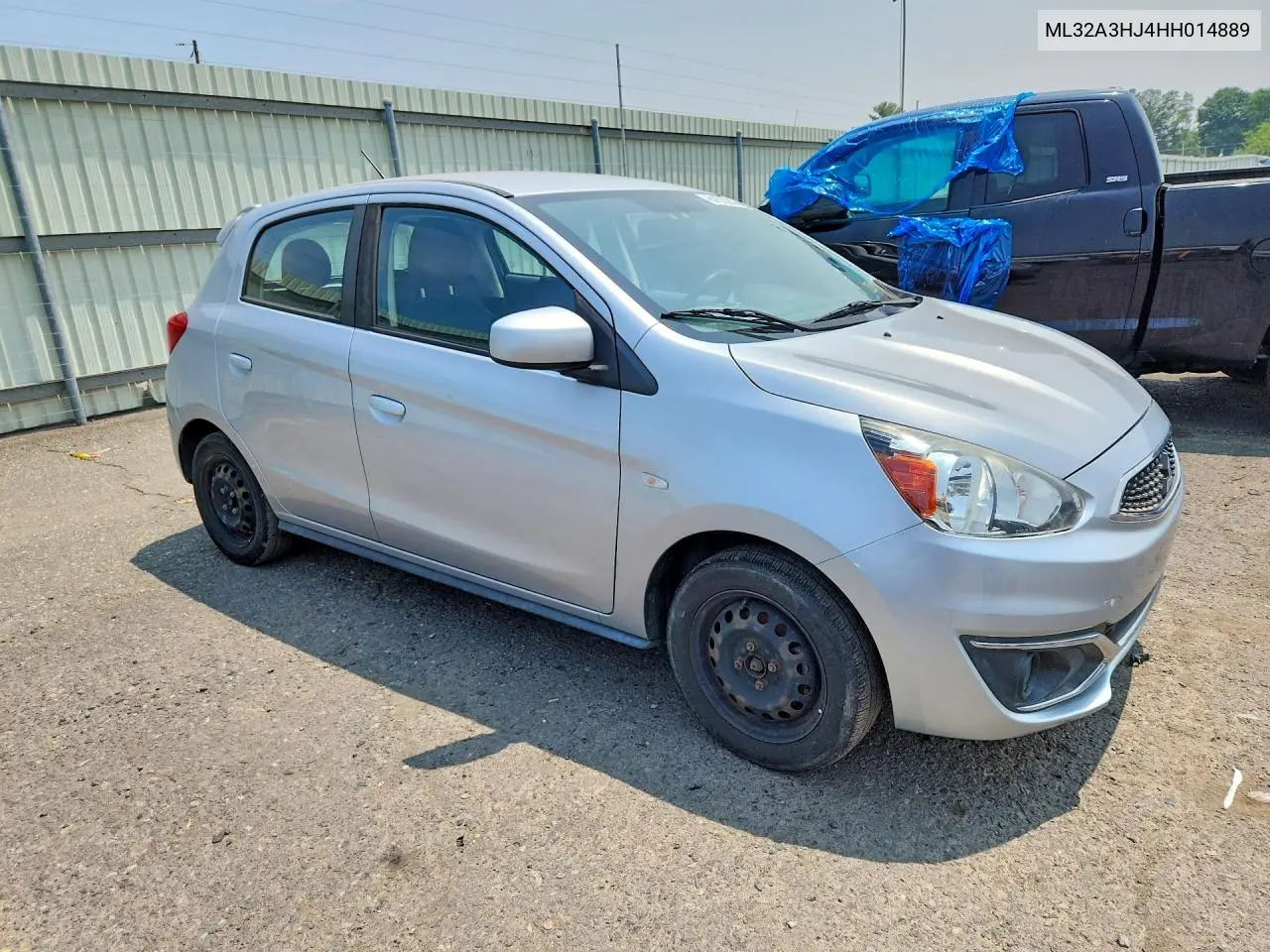 2017 Mitsubishi Mirage Es VIN: ML32A3HJ4HH014889 Lot: 61575816