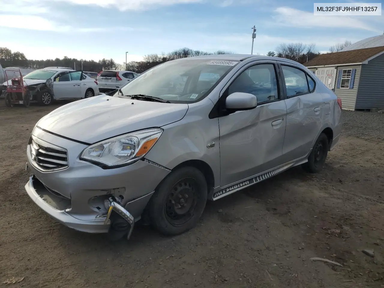 2017 Mitsubishi Mirage G4 Es VIN: ML32F3FJ9HHF13257 Lot: 93489595